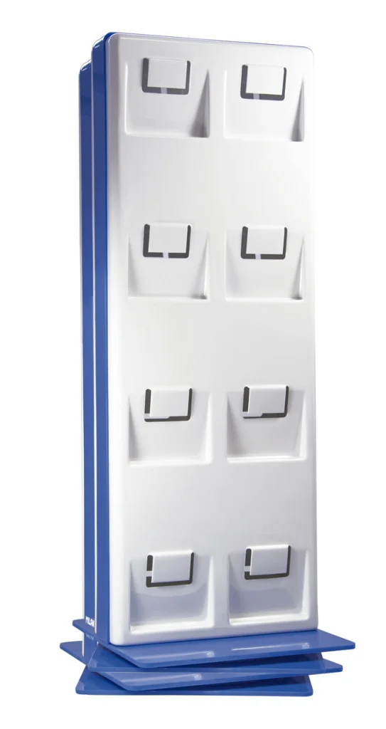Milan Display, rotary, 16 compartments, empty