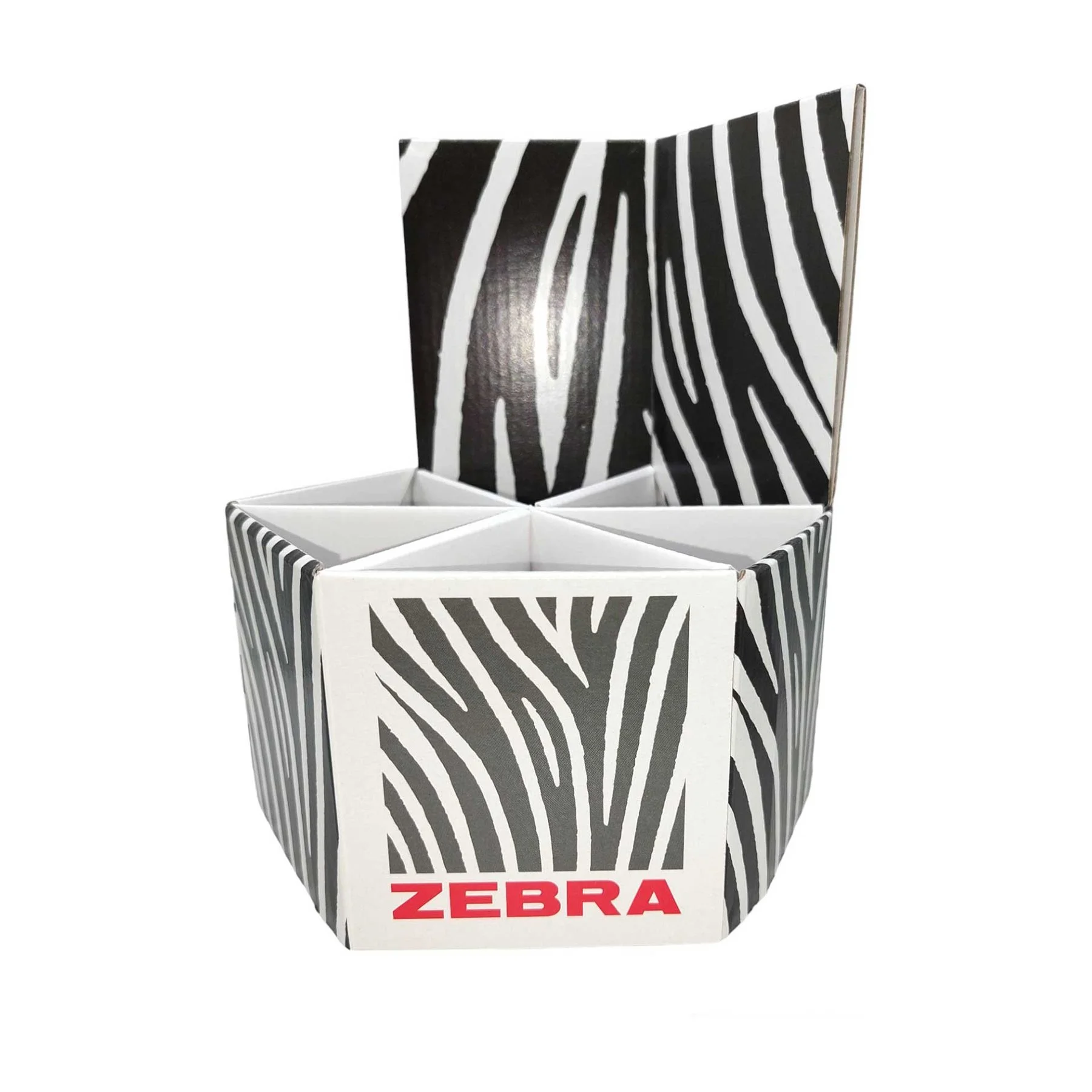 Zebra Display for Pens P6, with 6 compartments