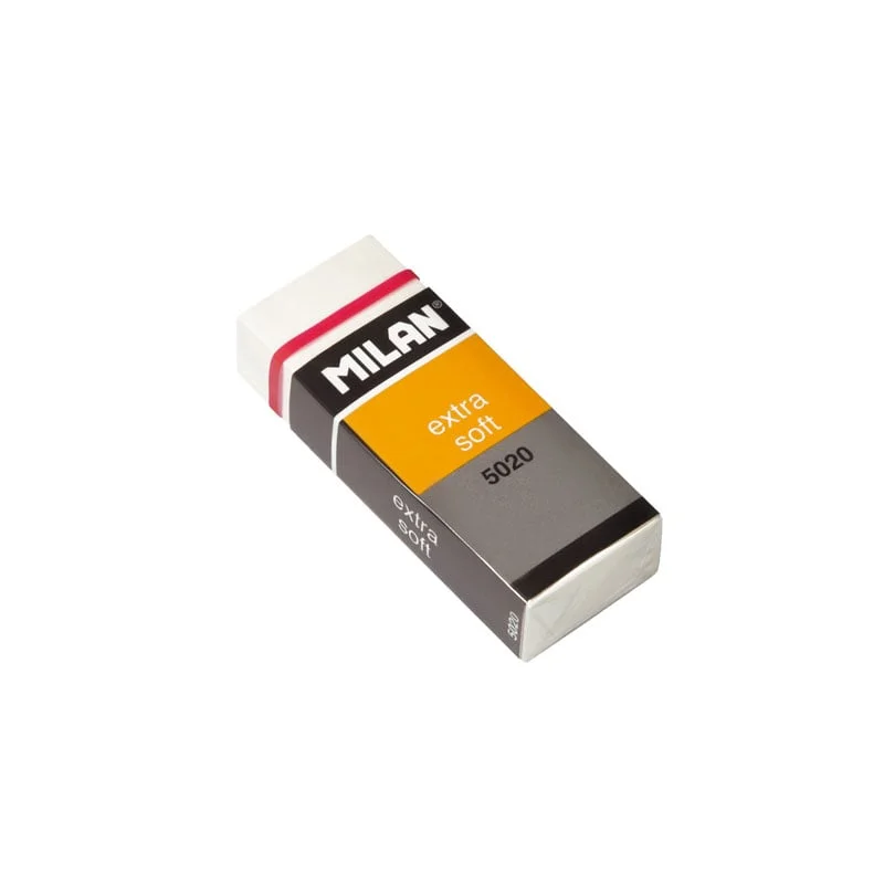 Milan Pencil Eraser Top Graphic 5020, white