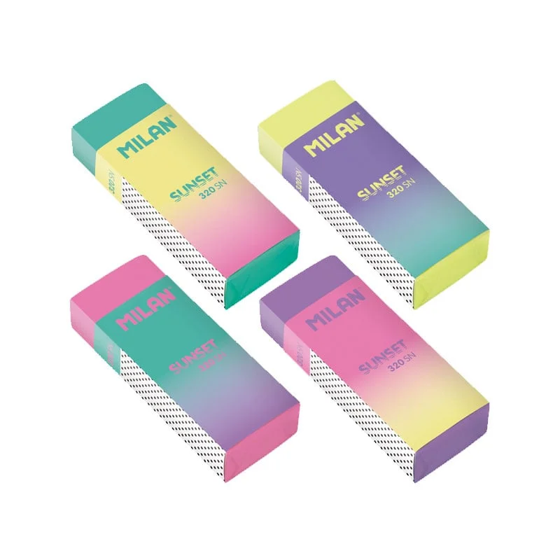 Milan Eraser Sunset 320, colored
