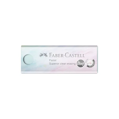 Faber-Castell Eraser Dust Free, pastel colours, assorted