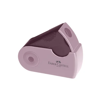 Faber-Castell Sharpener Harmony 24, with sleeve, mini, assorted