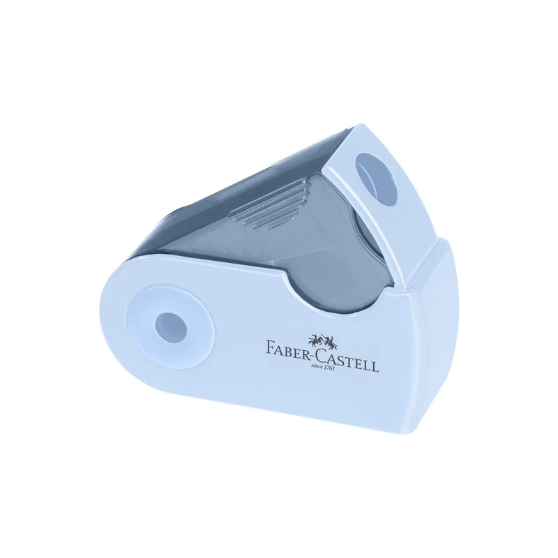 Faber-Castell Sharpener Harmony 24, with sleeve, mini, assorted