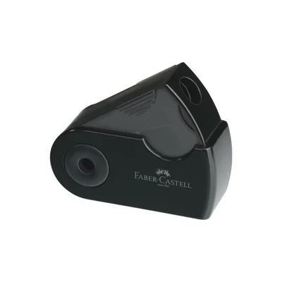 Faber-Castell Sharpener Harmony 24, with sleeve, mini, assorted