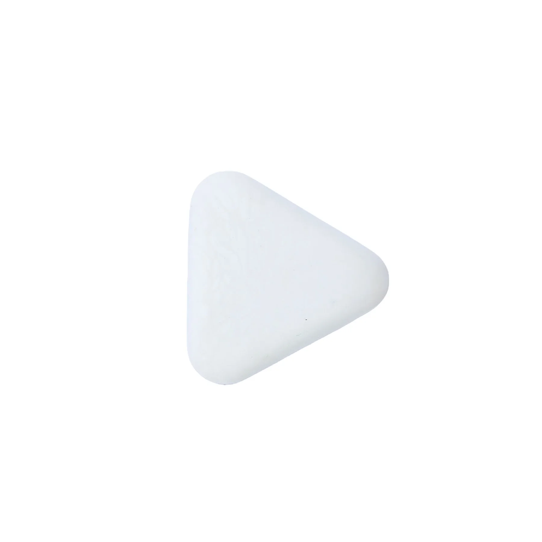 Beifa Pencil Eraser, triangular, small, white