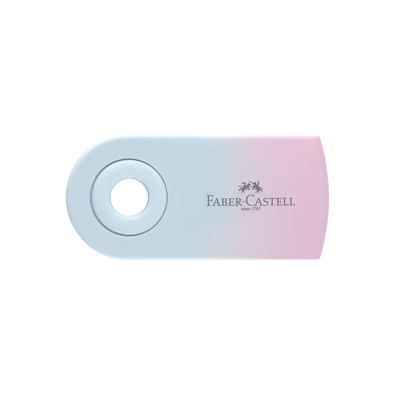 Faber-Castell Гума за молив Flow, с ръкав, мини, асорти