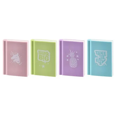 Junior Libri Pencil Eraser, book, assorted