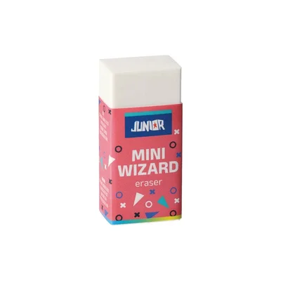 Junior Mini Wizzard Pencil Eraser, small, assorted