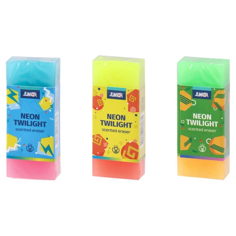 Junior Twilight Pencil Eraser, scented, assorted
