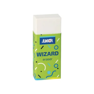 Гума за молив Junior Wizzard, голяма, асорти