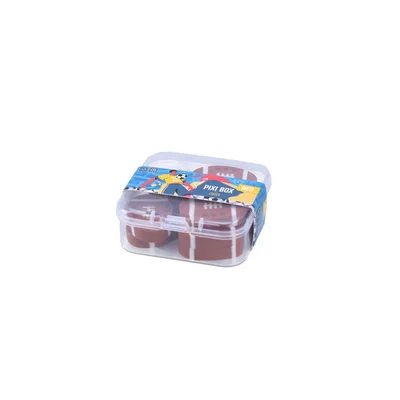 Sazio Pixi Box Pencil Erasers, sports balls, in box, assorted, 1 pc