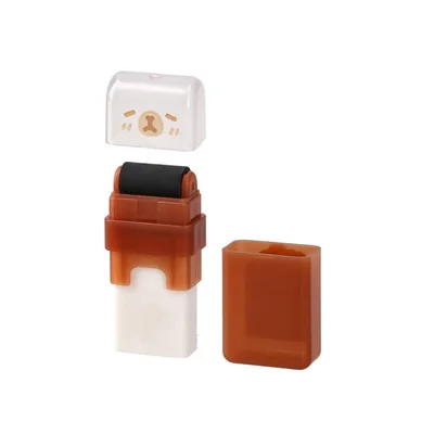 Sazio Loly Pencil Eraser, Capybara, with Cap