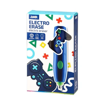 Junior Electro Erase Electric Eraser, Blue