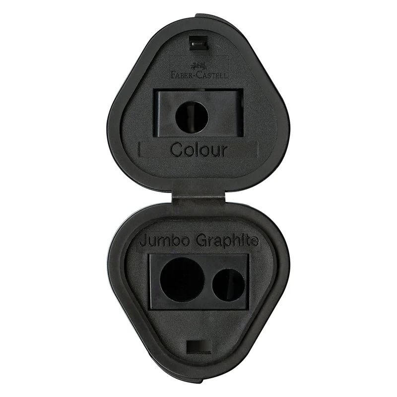 Faber-Castell Sharpener Grip 2001 Trio, gray