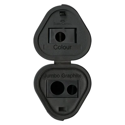 Faber-Castell Sharpener Grip 2001 Trio, gray