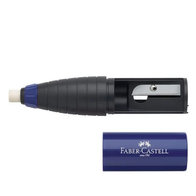 Faber-Castell Sharpener with eraser, colored