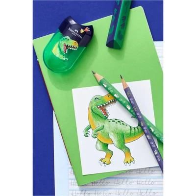 Faber-Castell Dinosaur sharpener, double
