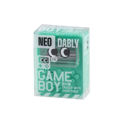 Острилка Sazio Dably, Game Boy, с гума, асорти