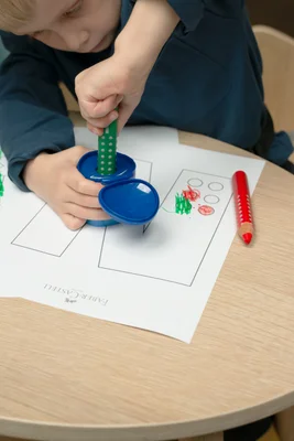 Faber-Castell Острилка Grippy, единична, синя