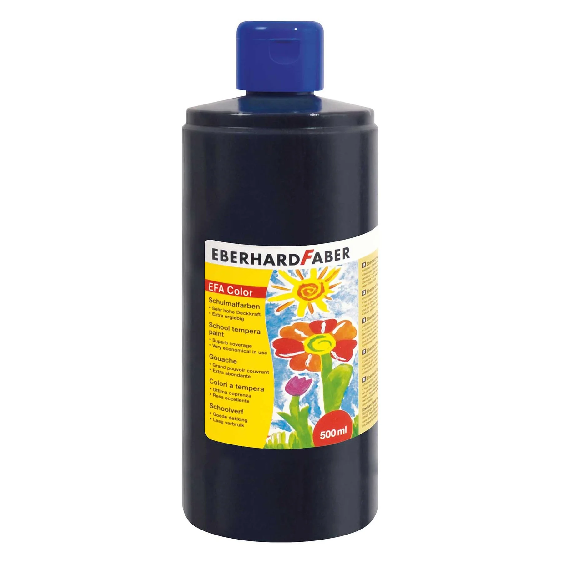 Eberhard Faber Tempera paint, 500 ml, black