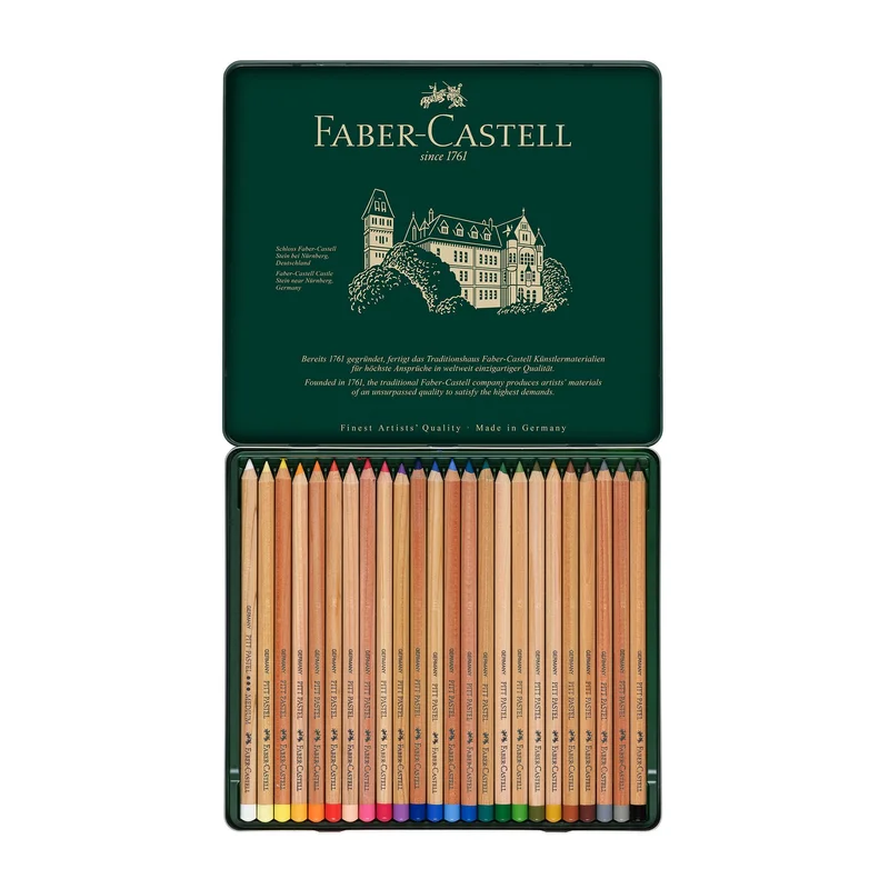 Faber-Castell Pastel Pencils Pitt, 24 colours