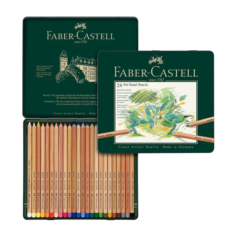 Faber-Castell Pastel Pencils Pitt, 24 colours