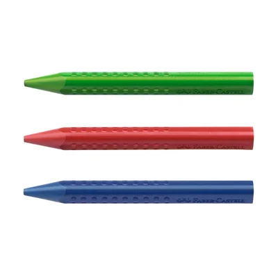 Faber-Castell Pastels Jumbo Grip, 12 colors