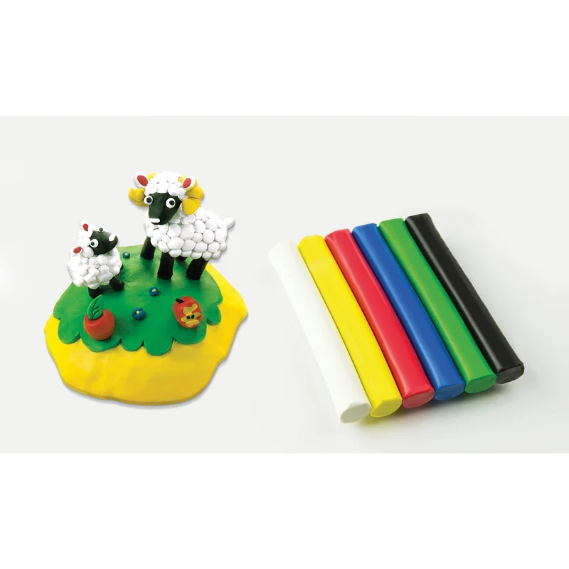 Eberhard Faber Plasticine, 6 colours
