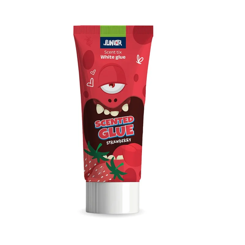 Junior Fruity Tix Glue, Scented, 45 ml, Assorted