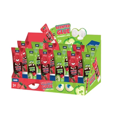 Junior Fruity Tix Glue, Scented, 45 ml, Assorted
