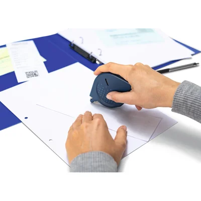 Herma Dispenser with glue Transfer, permanent, 9 mm x 15 m, blue