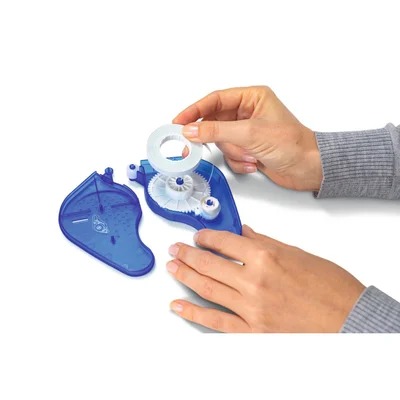 Herma Dispenser with glue Transfer, 9 mm x 15 m, blue