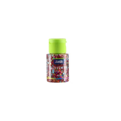 Junior Glitter Tix Liquid Glue, with glitter, 40 g, assorted, 1 pc