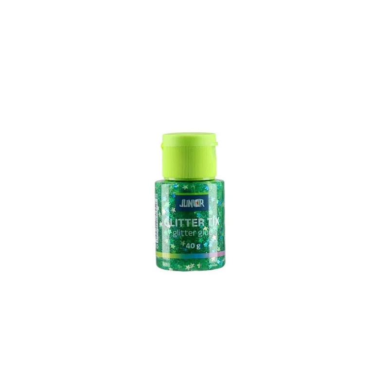 Junior Glitter Tix Liquid Glue, with glitter, 40 g, assorted, 1 pc