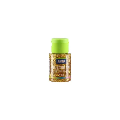 Junior Glitter Tix Liquid Glue, with glitter, 40 g, assorted, 1 pc