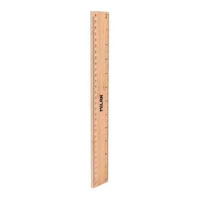 Milan Ruler Bamboo, bamboo, 30 cm