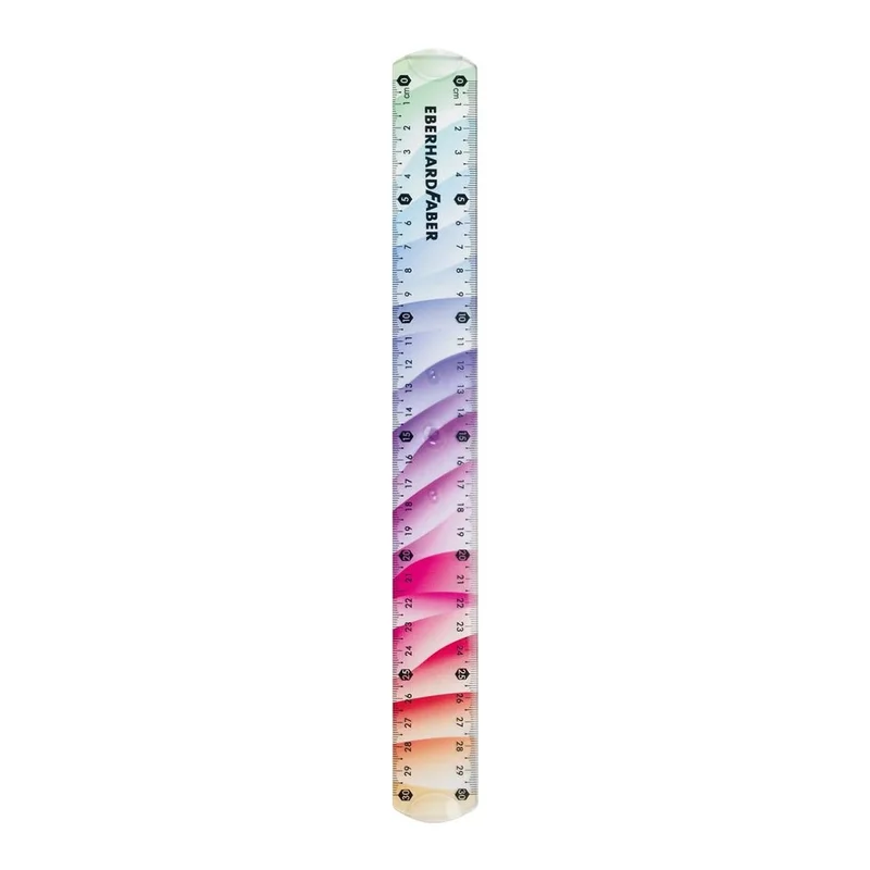 Eberhard Faber Ruler Rainbow, 30 cm, flexible