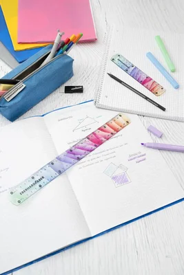Eberhard Faber Ruler Rainbow, 30 cm, flexible