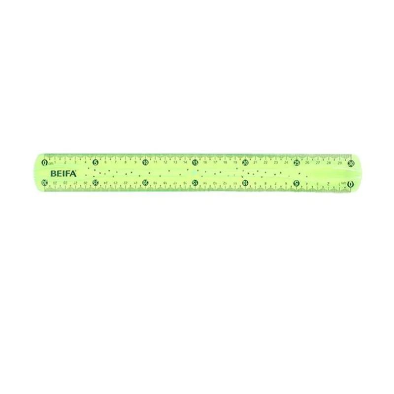 Beifa Flexible ruler, 30 cm, flexible, assorted