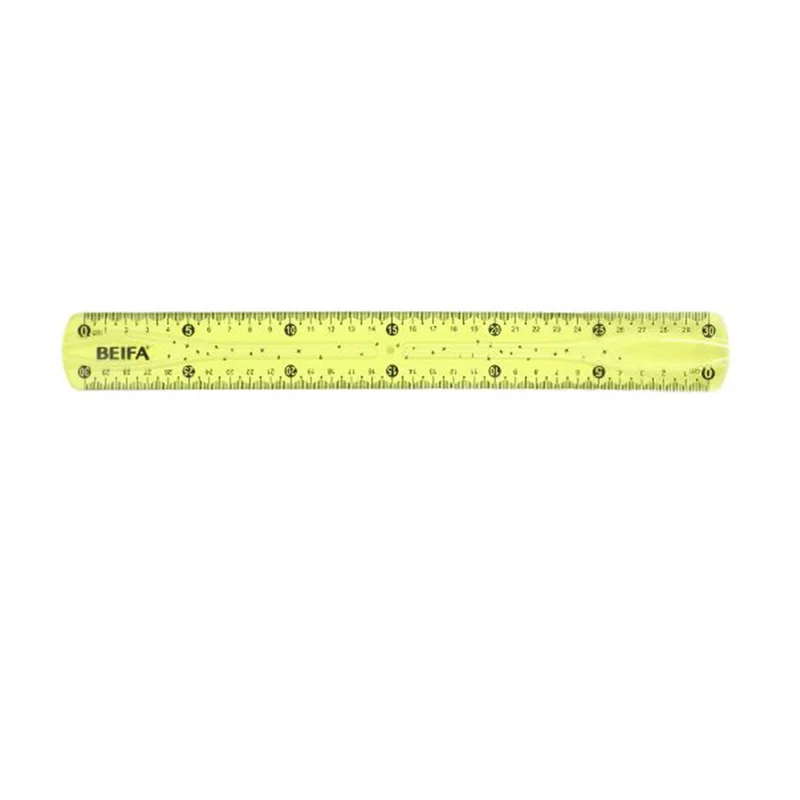 Beifa Flexible ruler, 30 cm, flexible, assorted