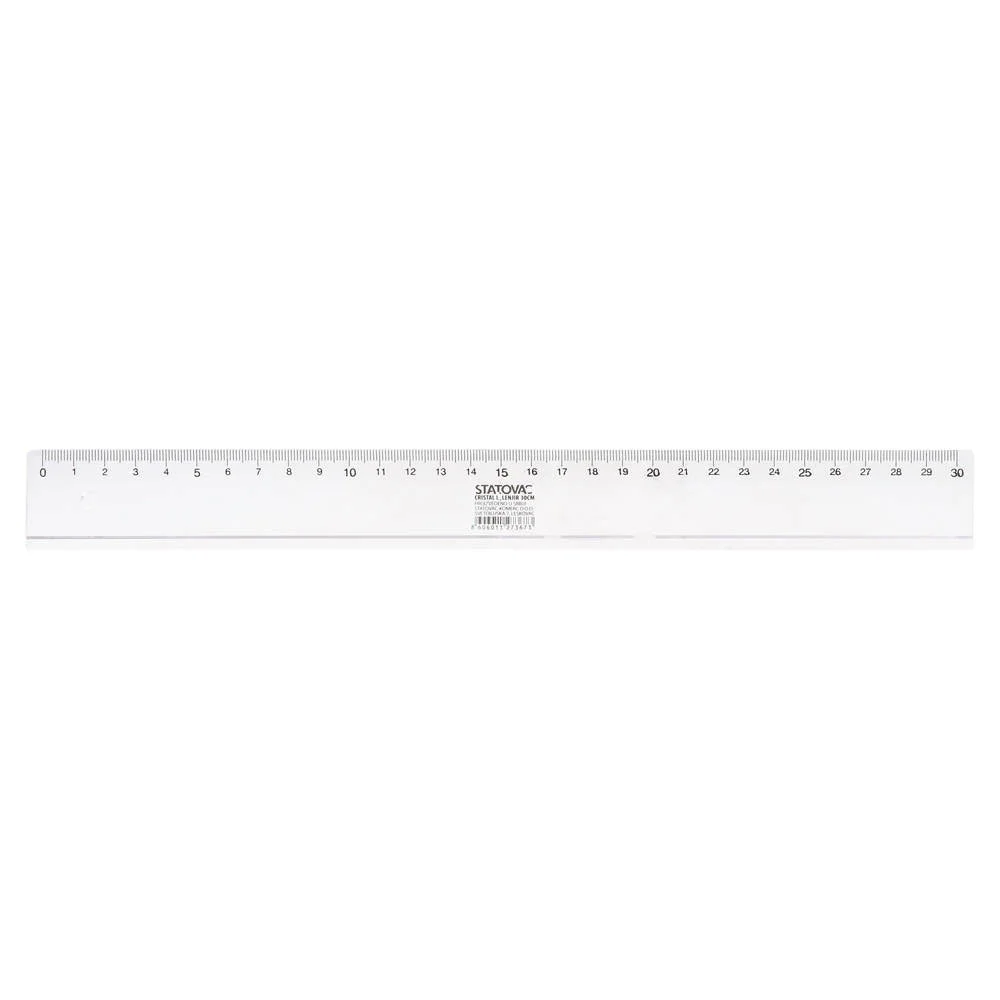 Линия Sazio Cristal L, пластмасова, прозрачна, 30 cm