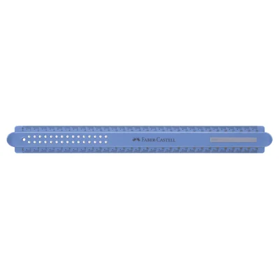 FABER-CASTELL SPARKLE RULER 30 CM ASSORTED SHATTER-RESISTANT