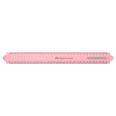 FABER-CASTELL SPARKLE RULER 30 CM ASSORTED SHATTER-RESISTANT