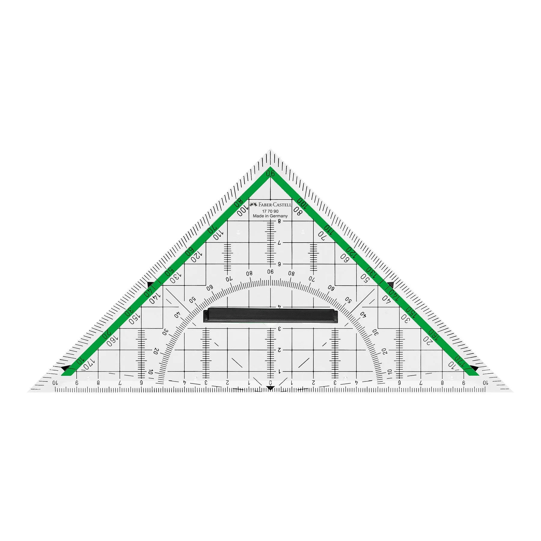 Faber-Castell Triangle ruler, 20 cm