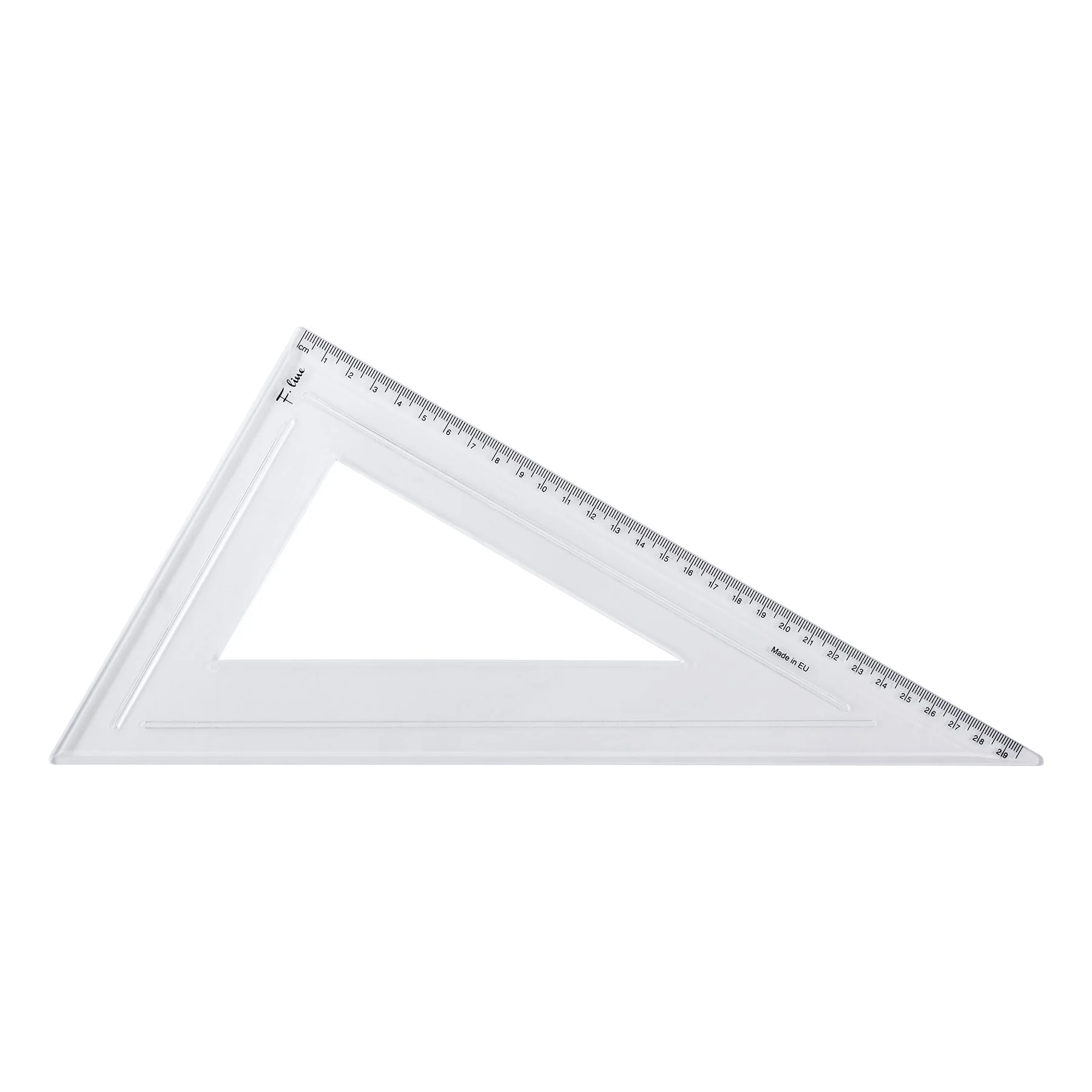 Filipov Triangle, right angled, scalene, 60 degrees, 30 cm