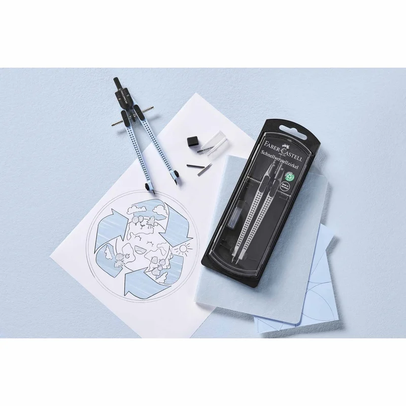 Faber-Castell Compass Grip 2001, sky blue