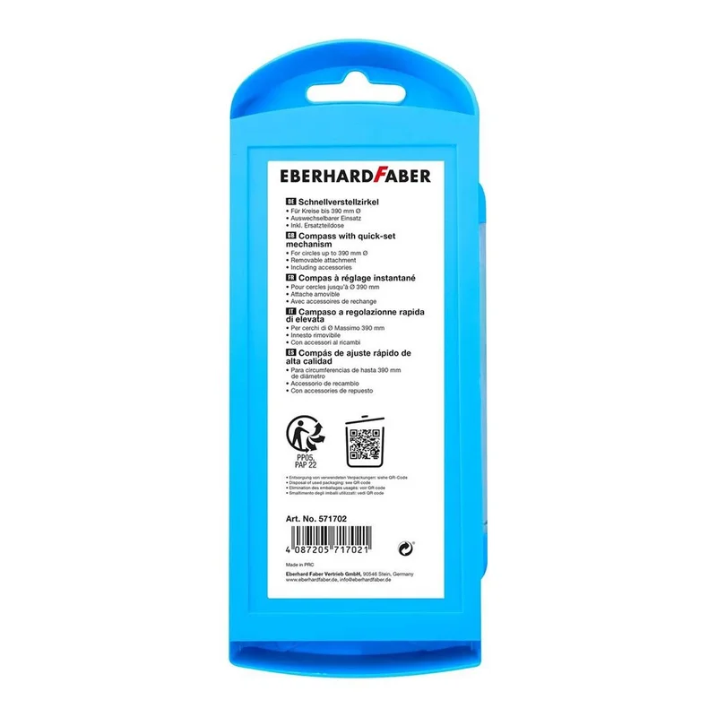 Eberhard Faber Compass Neon, 390 mm, Blue