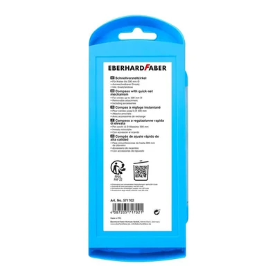 Eberhard Faber Compass Neon, 390 mm, Blue