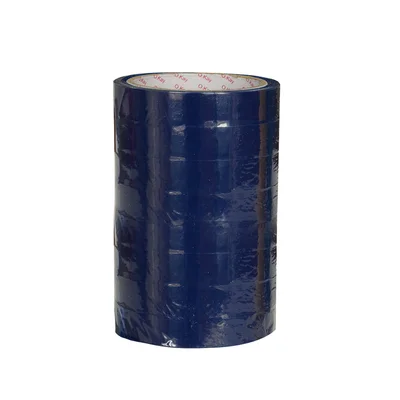 Packing tape, 18 mm x 60 m, blue, 8 pcs