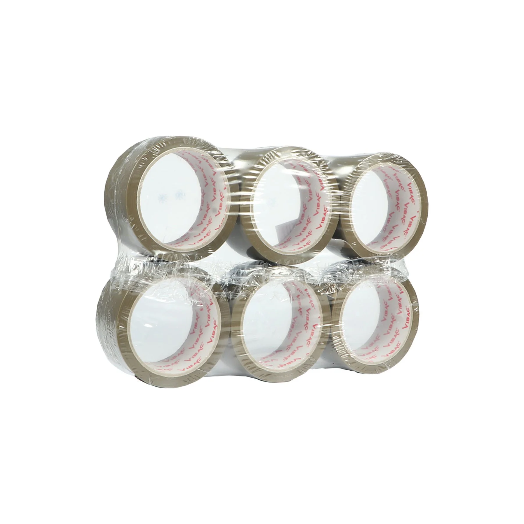 Office 1 Tape, solvent, 48 mm x 66 m, thickness 50 microns, brown, 6 pcs